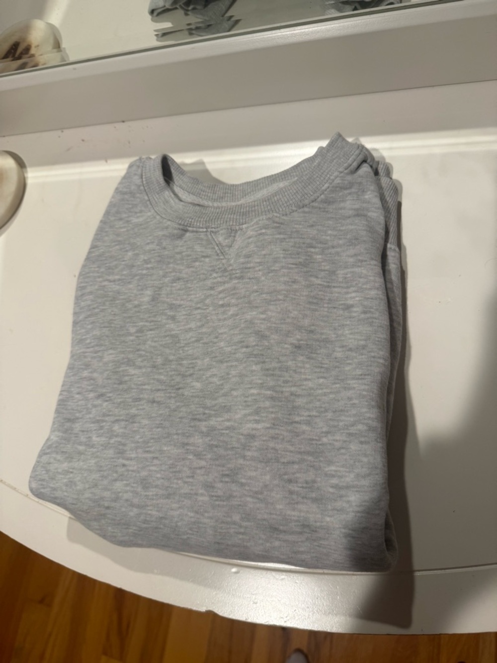 Light Gray women’s  Crewneck Sweatshirt